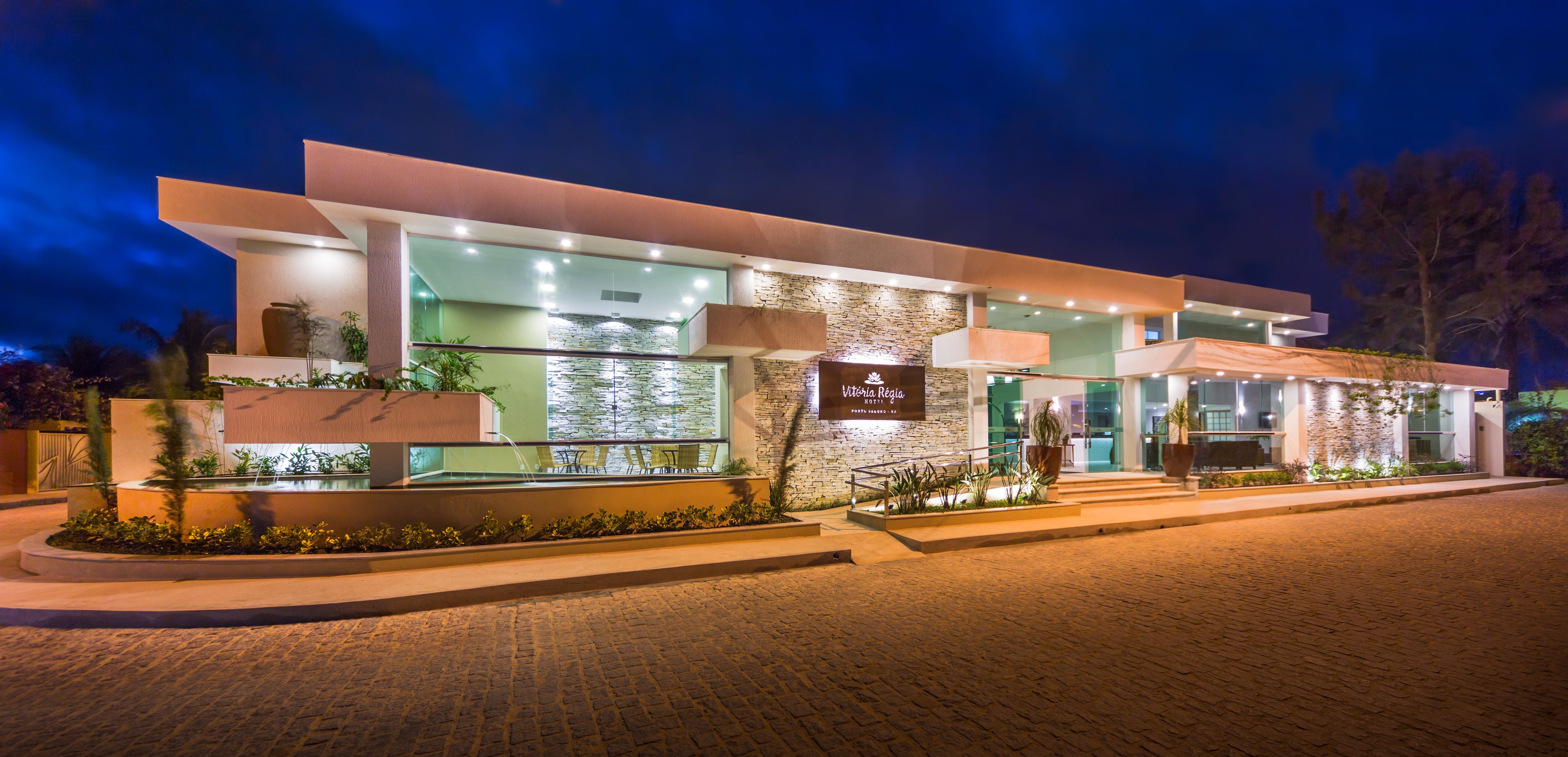 front of property – evening/night