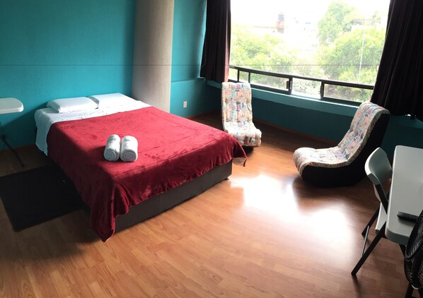 Desk, iron/ironing board, free WiFi