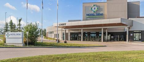 Entrée de l’hébergement