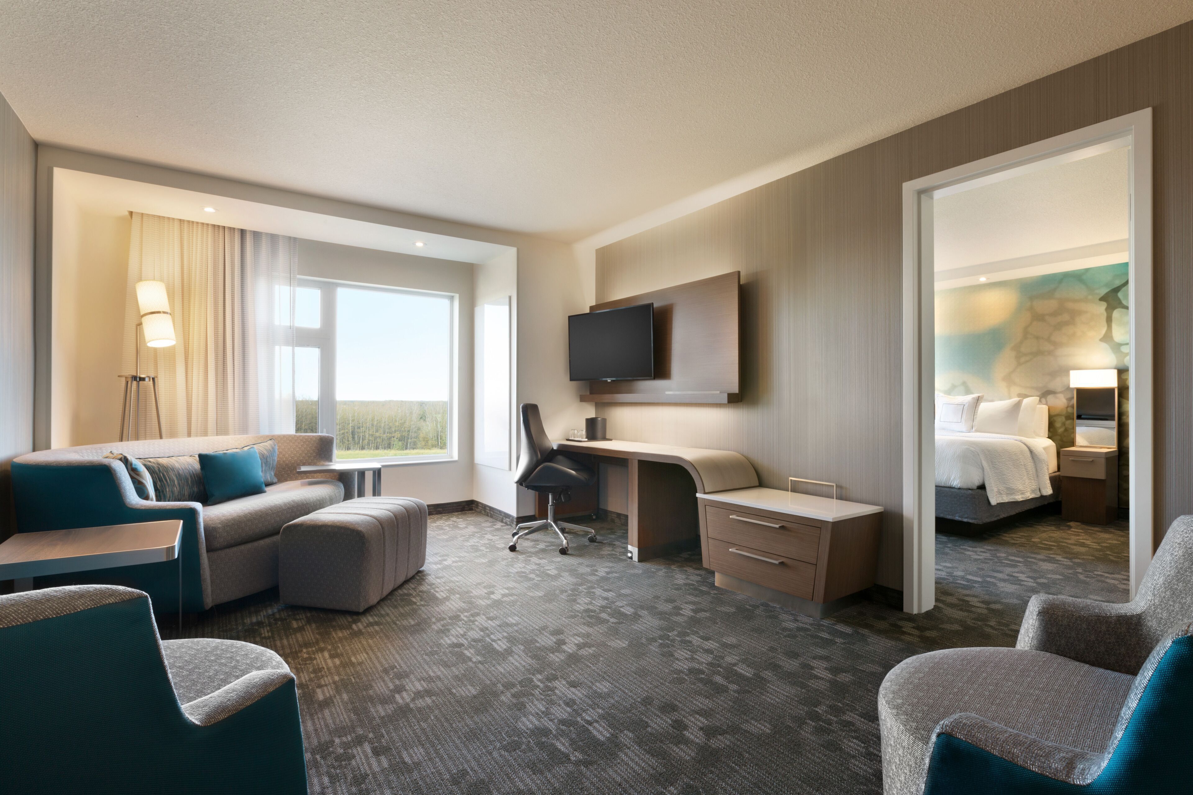 Surmatelas, bureau, espace de travail pour ordinateur portable