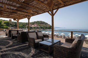 Zona de estar del vestíbulo