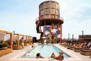 Seasonal outdoor pool