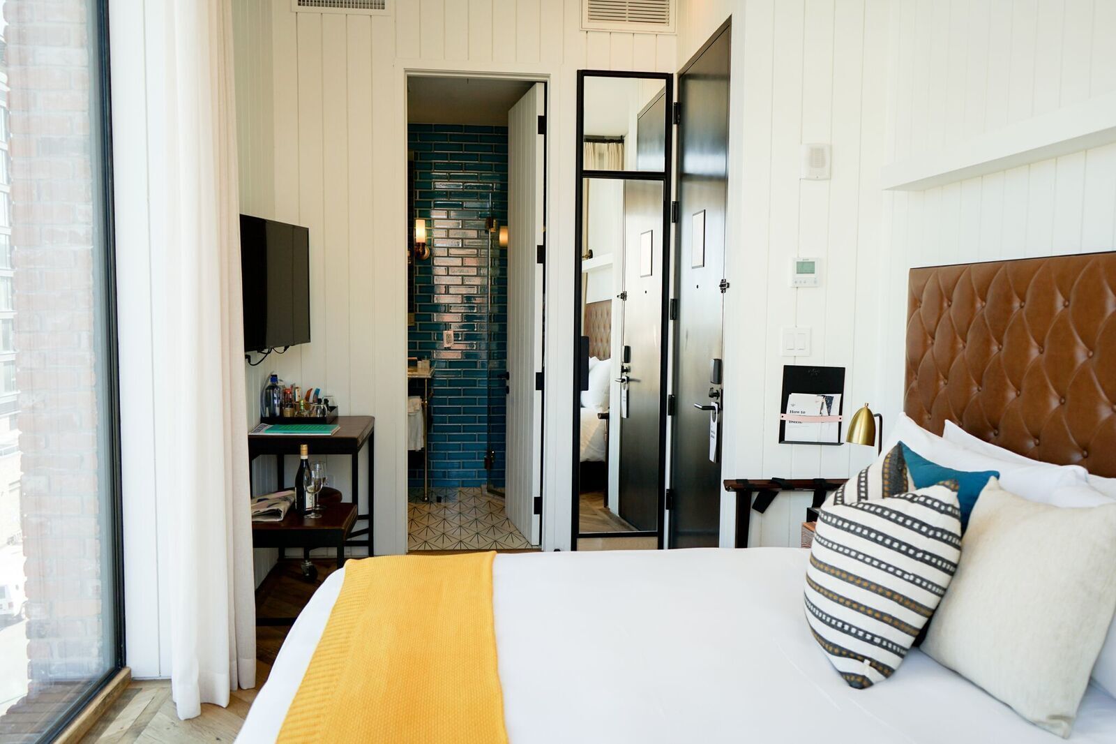 Hypo-allergenic bedding, pillowtop beds, in-room safe
