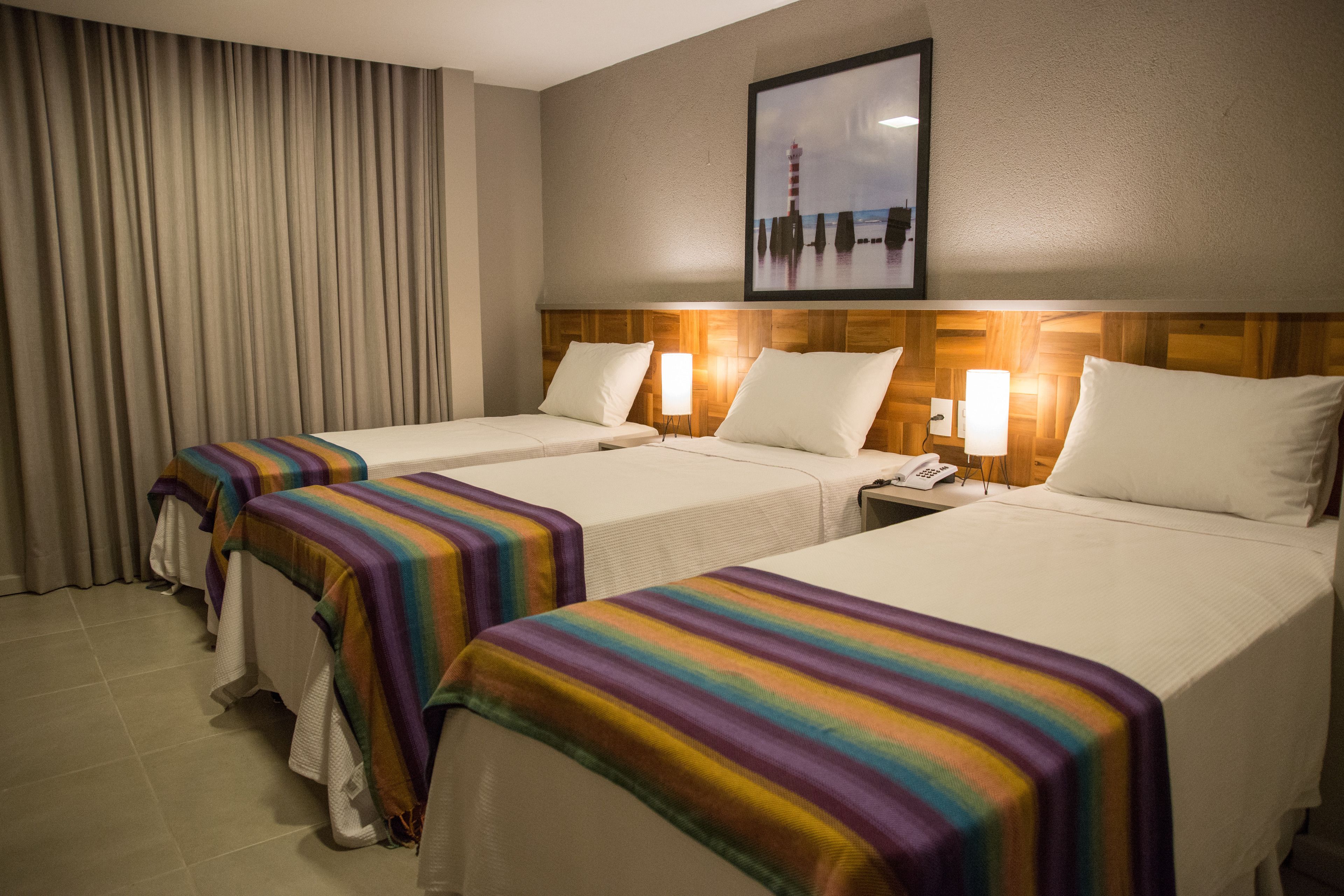 standard triple room | minibar, desk, blackout curtains, soundproofing