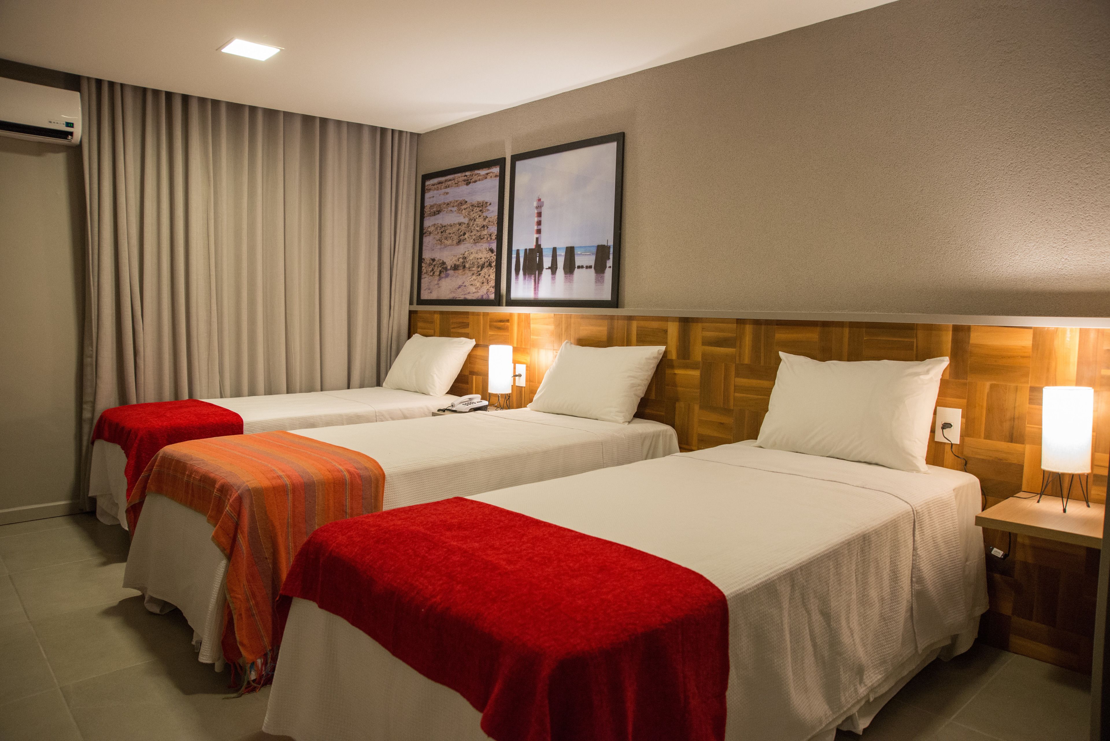 standard triple room | minibar, desk, blackout curtains, soundproofing