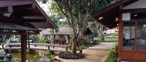 Overnattingsstedets uteområder