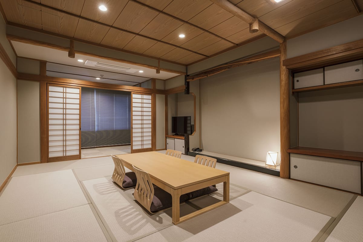 Habitació tradicional, no fumadors (Japanese-Style, Breakfast & Dinner) | 1 dormitori, roba de llit d'alta qualitat i caixa forta a l'habitació