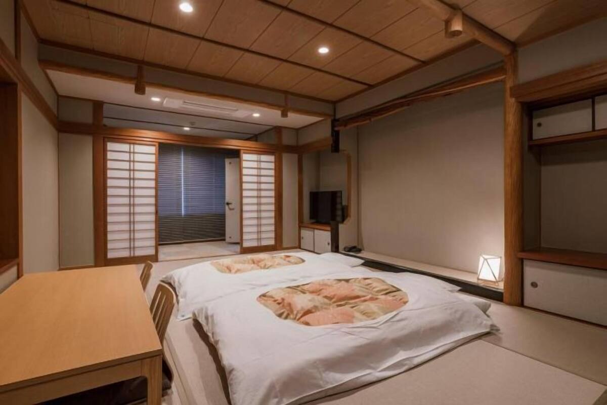 1 habitación y ropa de cama de alta calidad