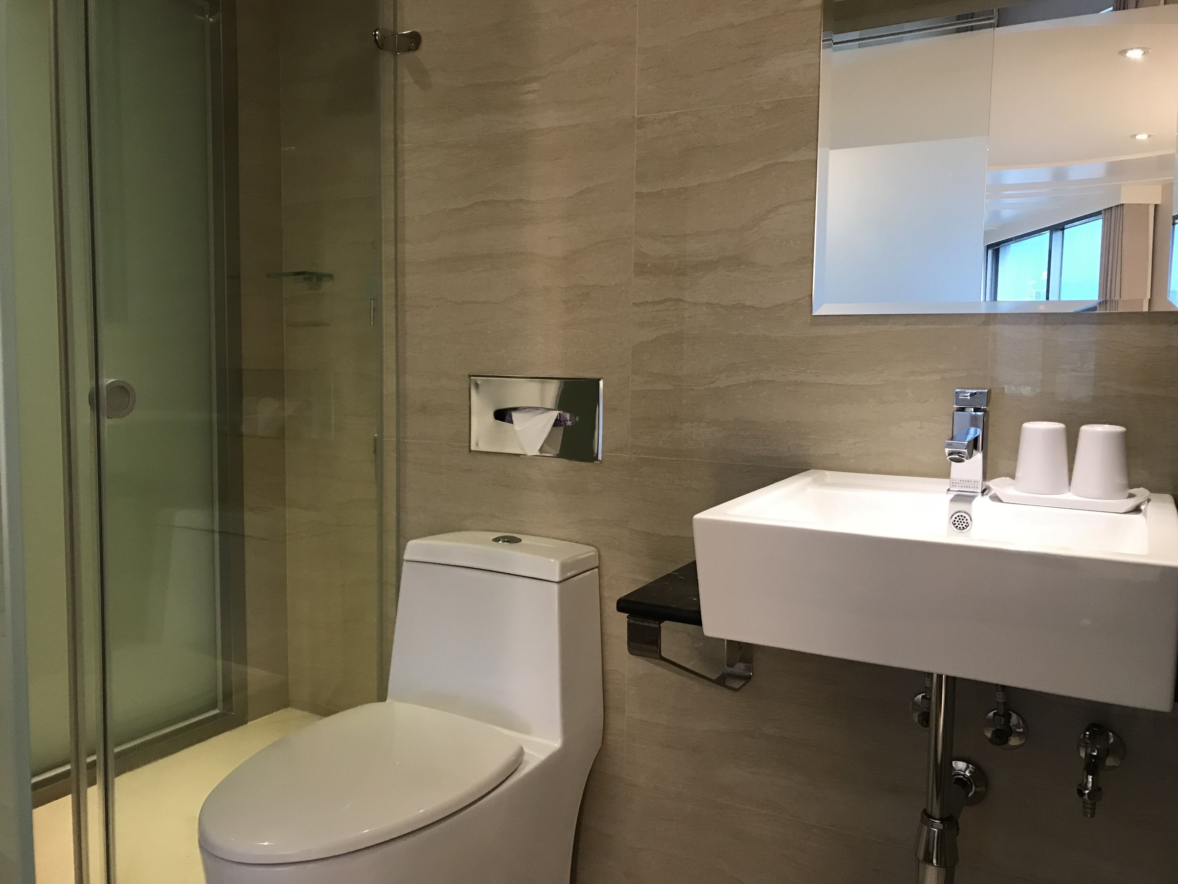 double room (no.1) | bathroom sink