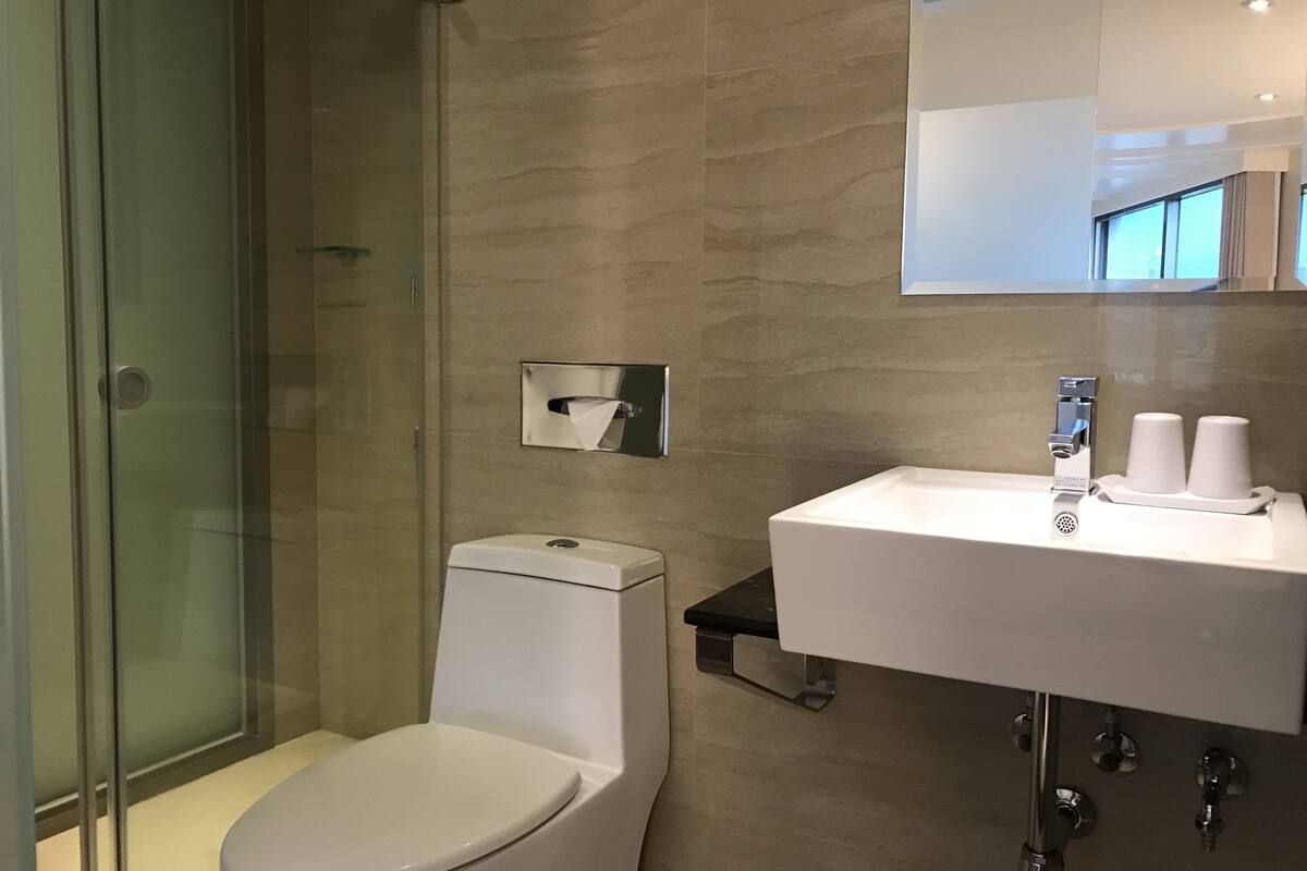 double room (no.1) | bathroom sink