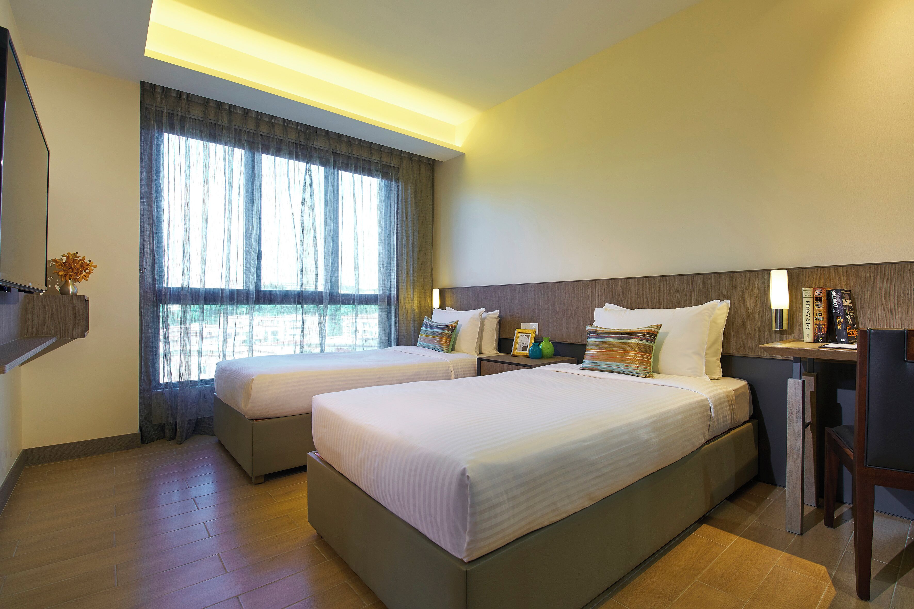 2 Bedroom (Breakfast on weekdays only except P.H) | In-room safe, desk, iron/ironing board, free WiFi