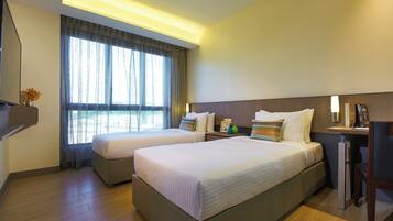 2 Bedroom (Breakfast on weekdays only except P.H) | In-room safe, desk, iron/ironing board, free WiFi