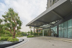 Façade de l’hébergement