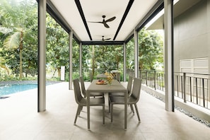 Terraza o patio