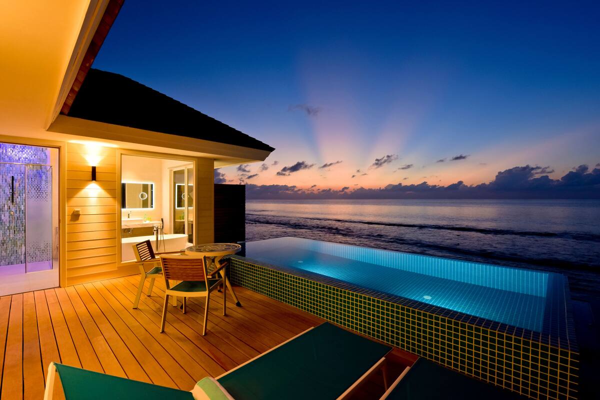 ocean pool villa - special transfer prices available t&c apply | view from room