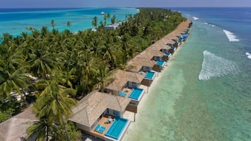 Ocean Pool Villa | Premium bedding, Tempur-Pedic beds, minibar, in-room safe