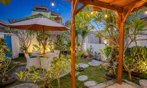 Vue sur le jardin