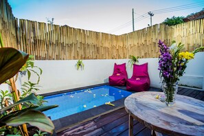 Villa, 1 chambre, piscine privée | Terrasse/Patio