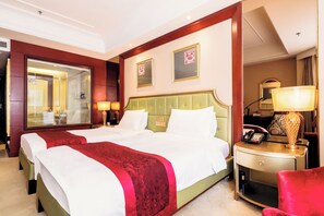 Premium bedding, minibar, in-room safe, desk - Dalian Dynasty International Hotel (Dalian)