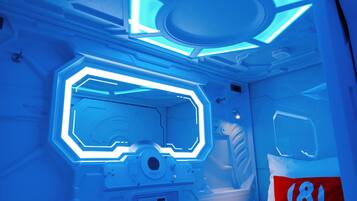 Dormitorio compartido Deluxe, solo para hombres | Vista desde la habitación