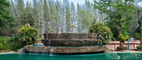 Alberca al aire libre