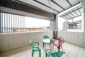 Quadruple Room, Balcony (8403) | Terrace/patio