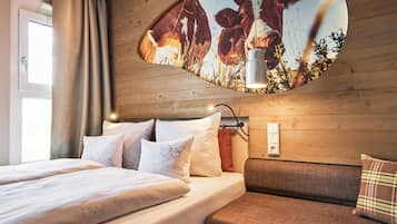 Caixa forta a l'habitació, decoració individual i mobiliari individual