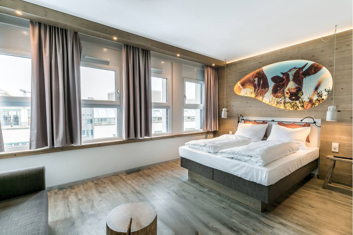 Premium Double Room, Terrace | In-room safe, desk, blackout drapes, soundproofing