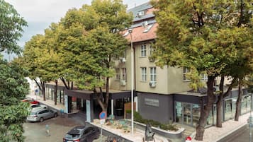 Voorkant van accommodatie