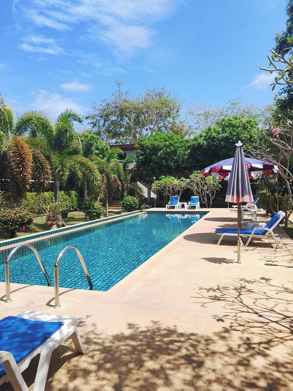 Alberca al aire libre