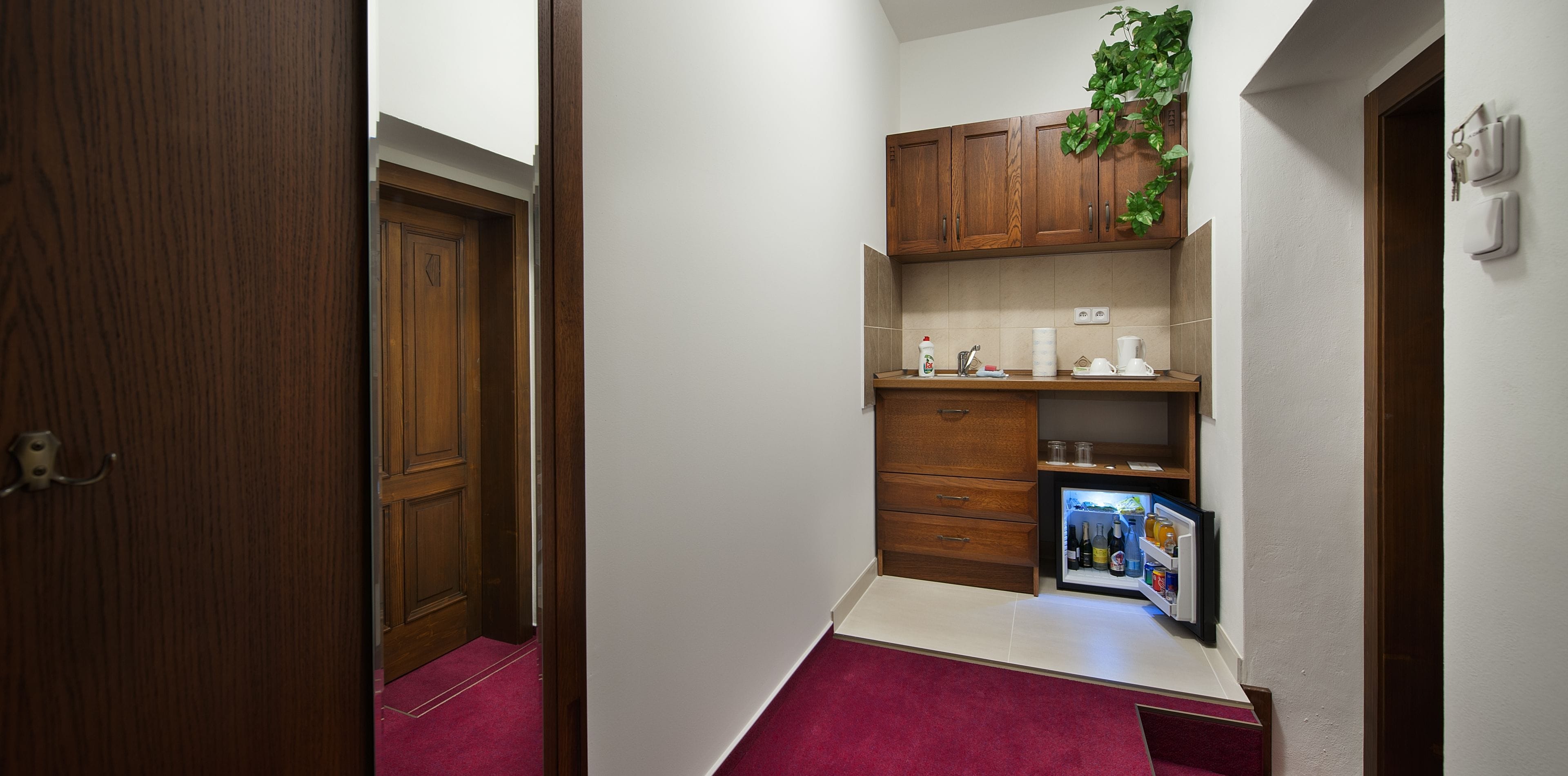 luxury apartment, kitchenette, executive level (executive level) | mini fridge