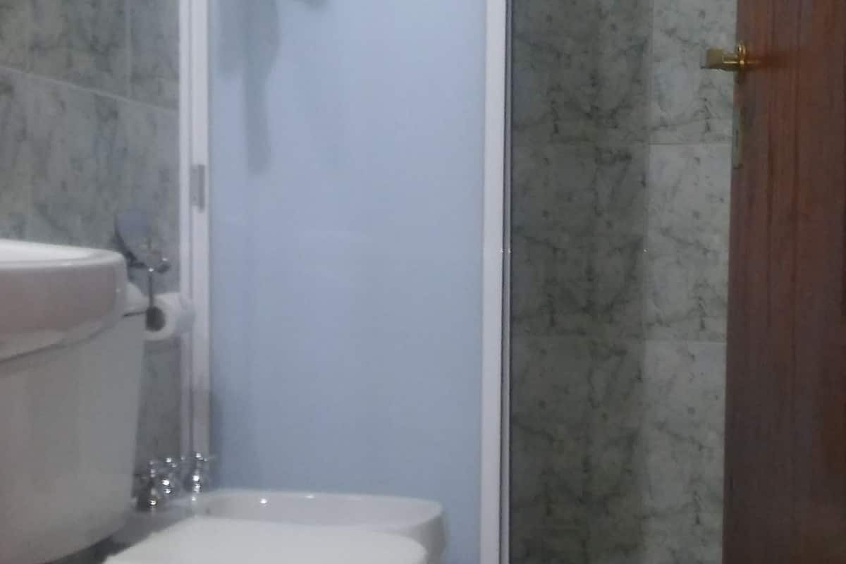Twin Room | Bathroom | Shower, free toiletries