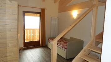 Superior-Maisonette, 2 Schlafzimmer, Balkon, Talblick