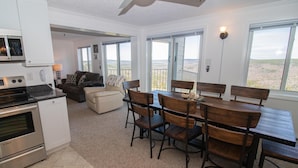 Condo (Rare 3BR Light, Bright and Airy Amazi) | Private kitchen | Coffee/tea maker, full-sized fridge, microwave, cookware/dishes/utensils - Mountaintop Condos (Snowshoe)