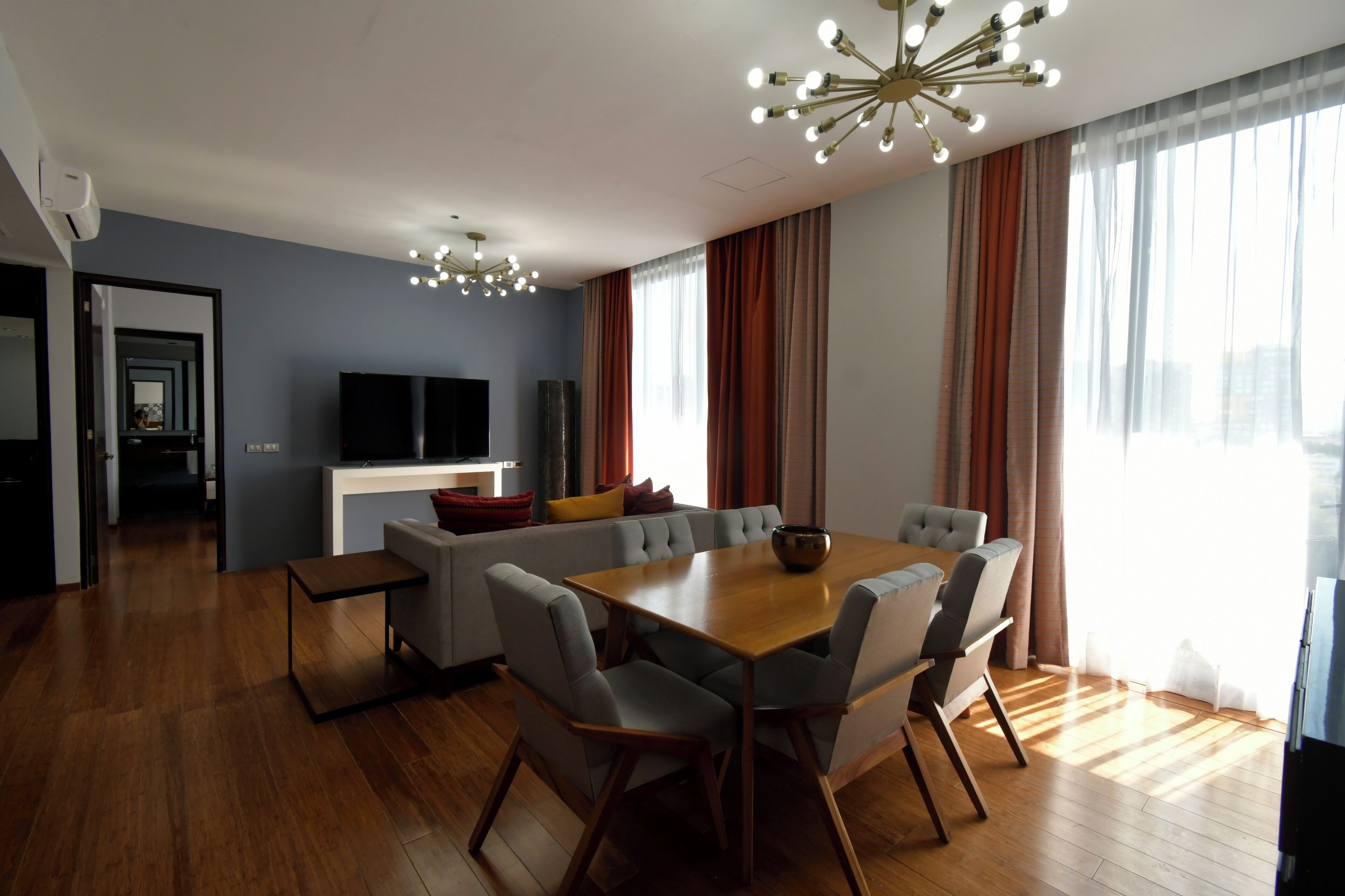 presidential suite | in-room safe, desk, soundproofing, iron/ironing board