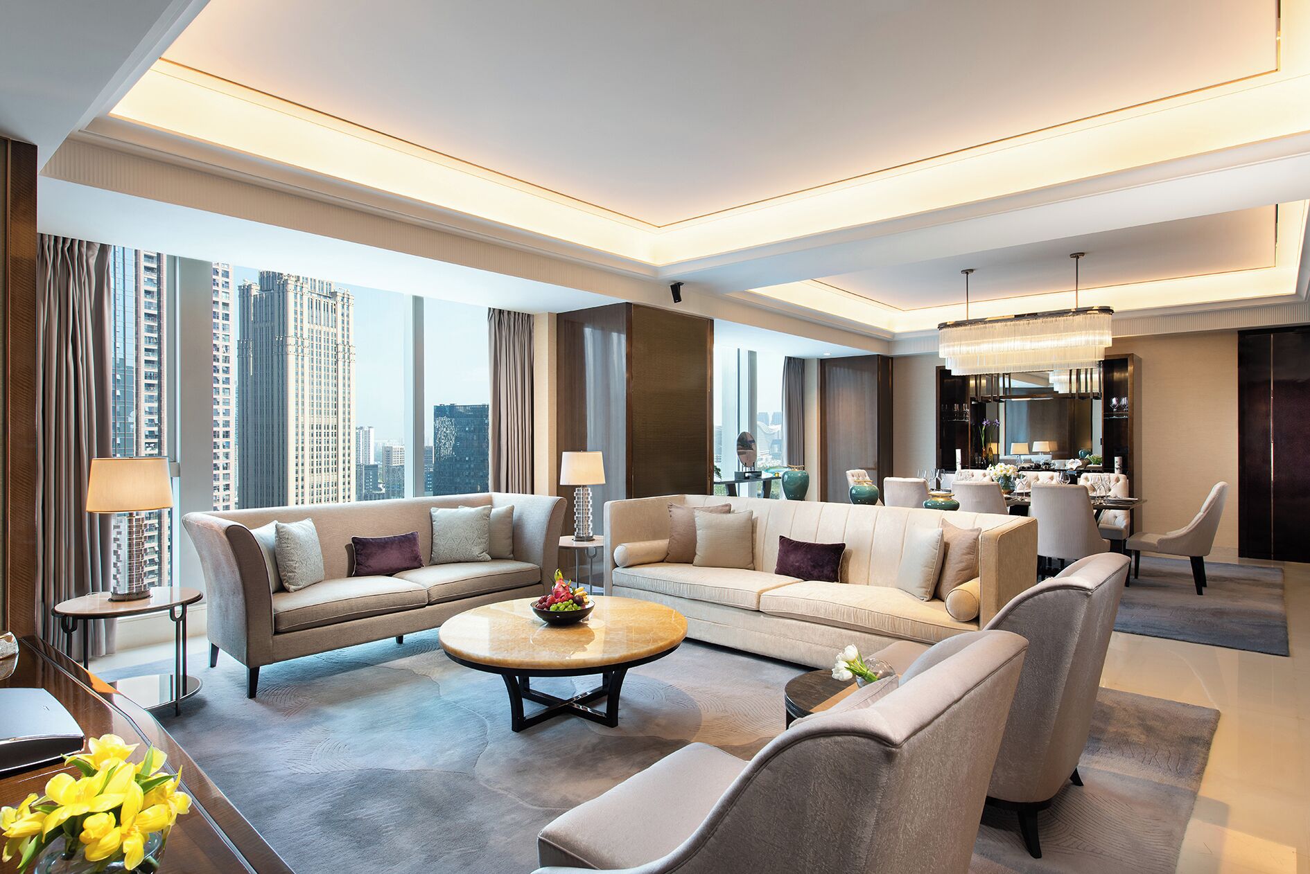 signature suite, non smoking | living area | lcd tv