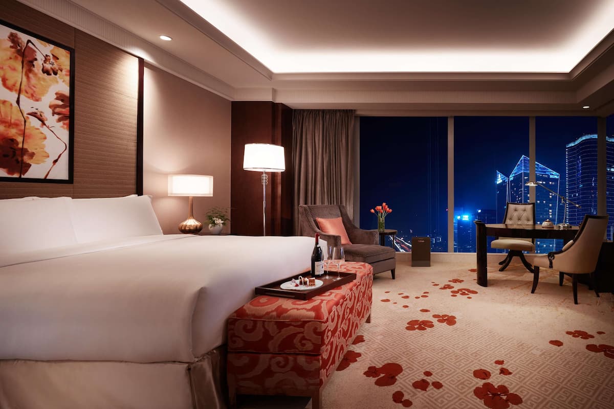 1 slaapkamer, luxe beddengoed, donzen dekbedden, een minibar