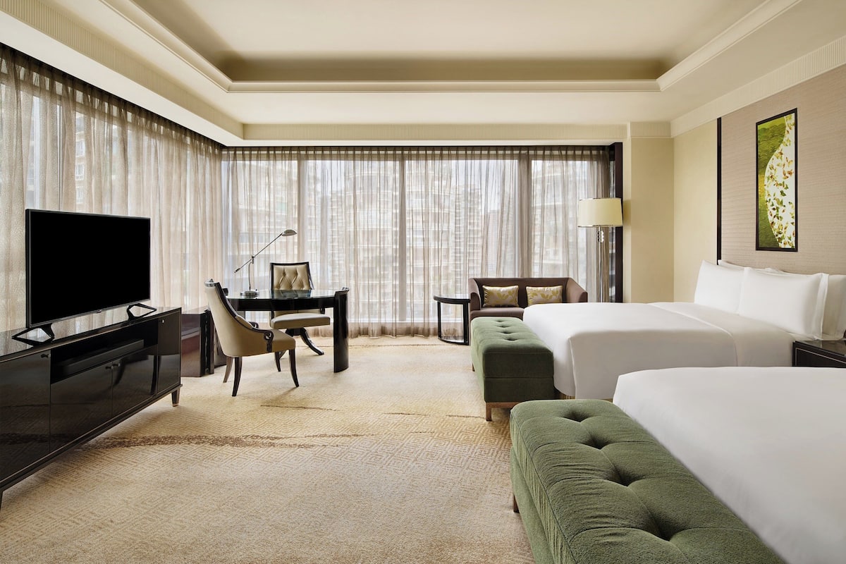Grand Room, 2 Queen Beds | Premium bedding, down comforters, minibar, individually decorated