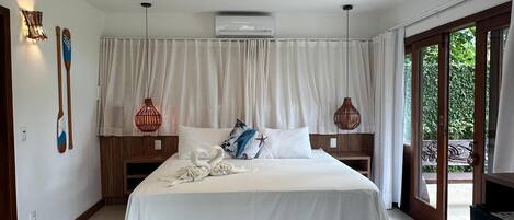 Chambre | Minibar, coffre-fort, accĂšs au Wi-Fi (inclus), literie fournie