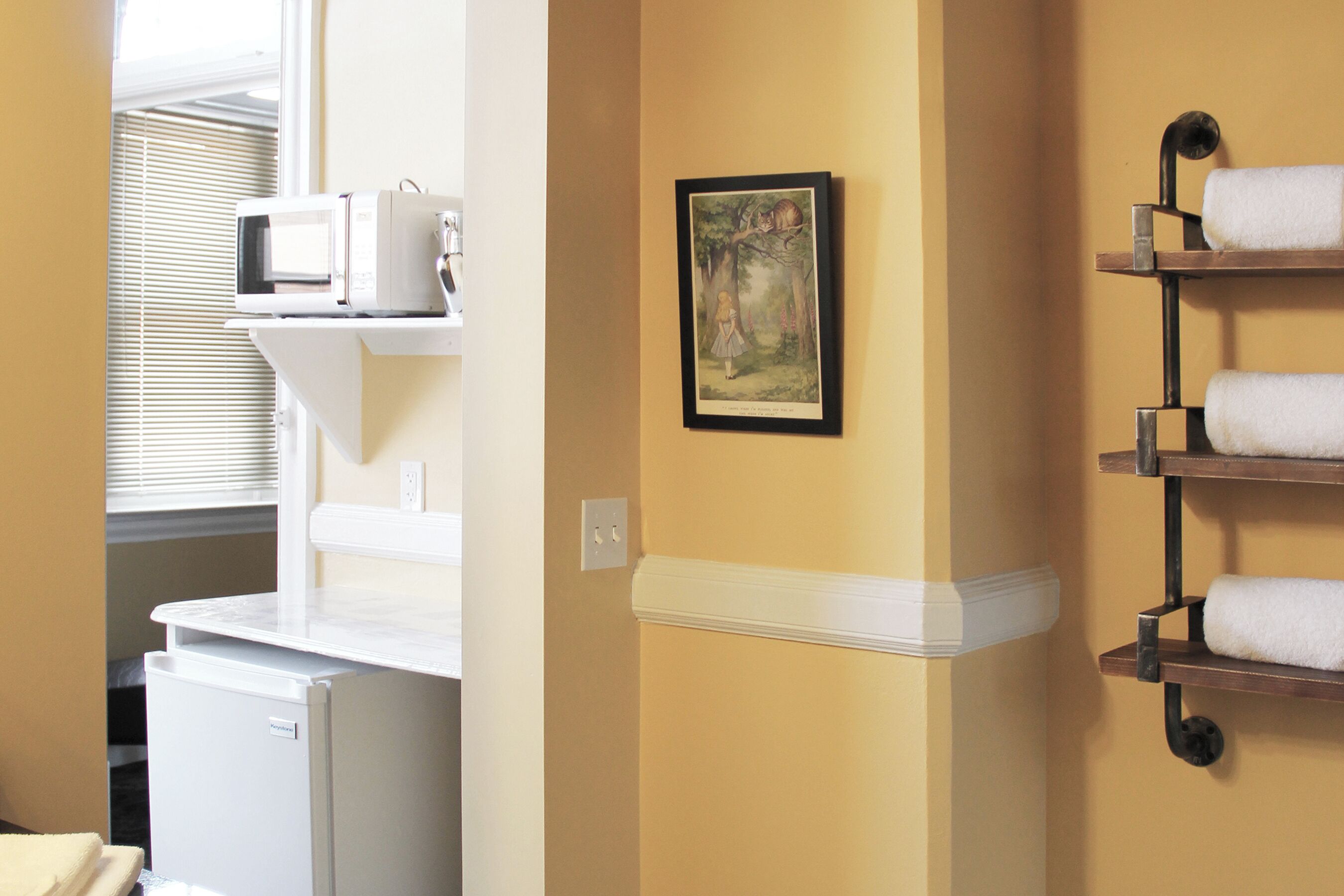 comfort double room, ensuite, city view (203 the library) | bathroom