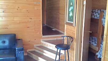 House, 2 Bedrooms | Living area | TV, fireplace, DVD player