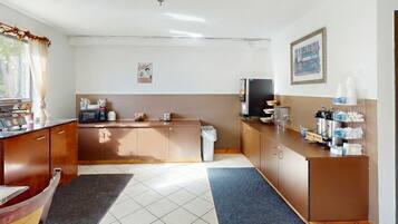 Kontinental frokost er inkludert hver dag