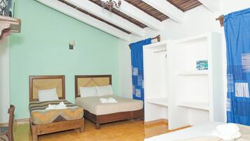 Individually decorated, desk, free WiFi, bed sheets