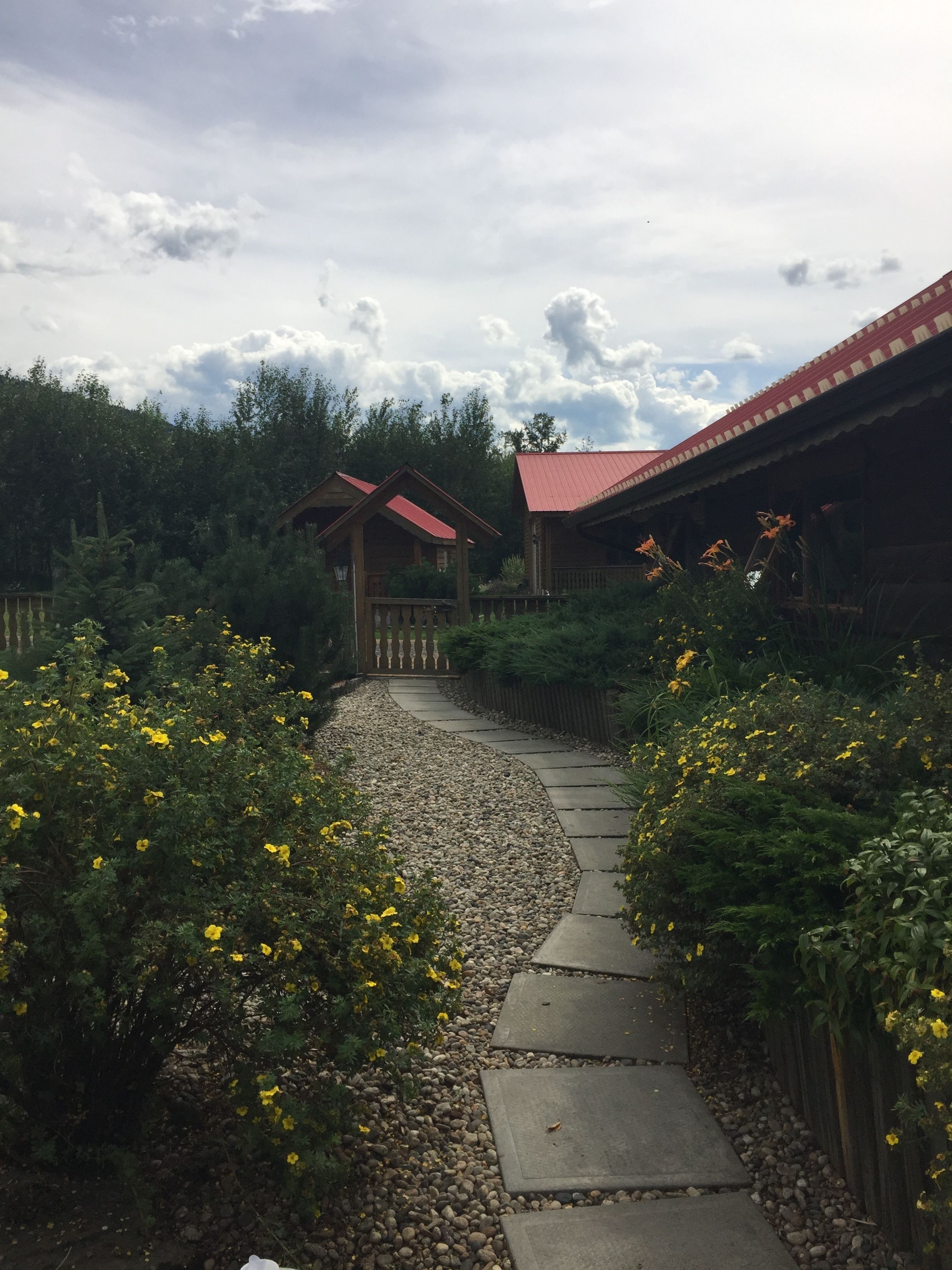 Enceinte de l’hébergement