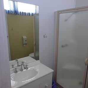 Shower, towels