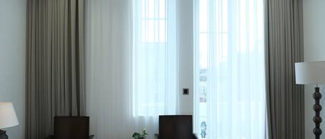 Deluxe tweepersoonskamer, balkon (with Bathtub) | Terras