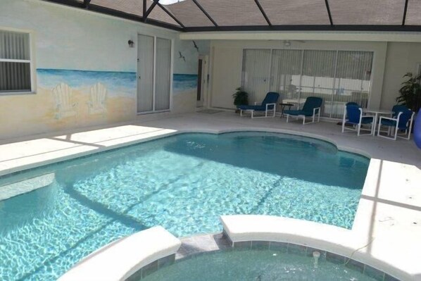 Outdoor pool - Julie's West Haven Villa 3 Bedroom IPG Florida (Davenport)