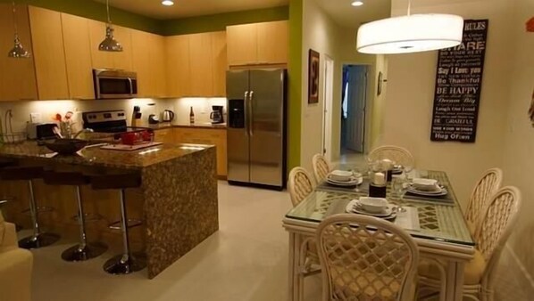 Microwave, coffee/tea maker