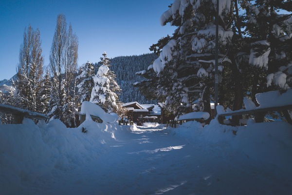 Entrada de la propiedad