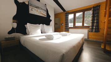 Chambre, vue montagne, cÎté montagne